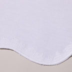 Round Clover White on White Placemats (set of 4)