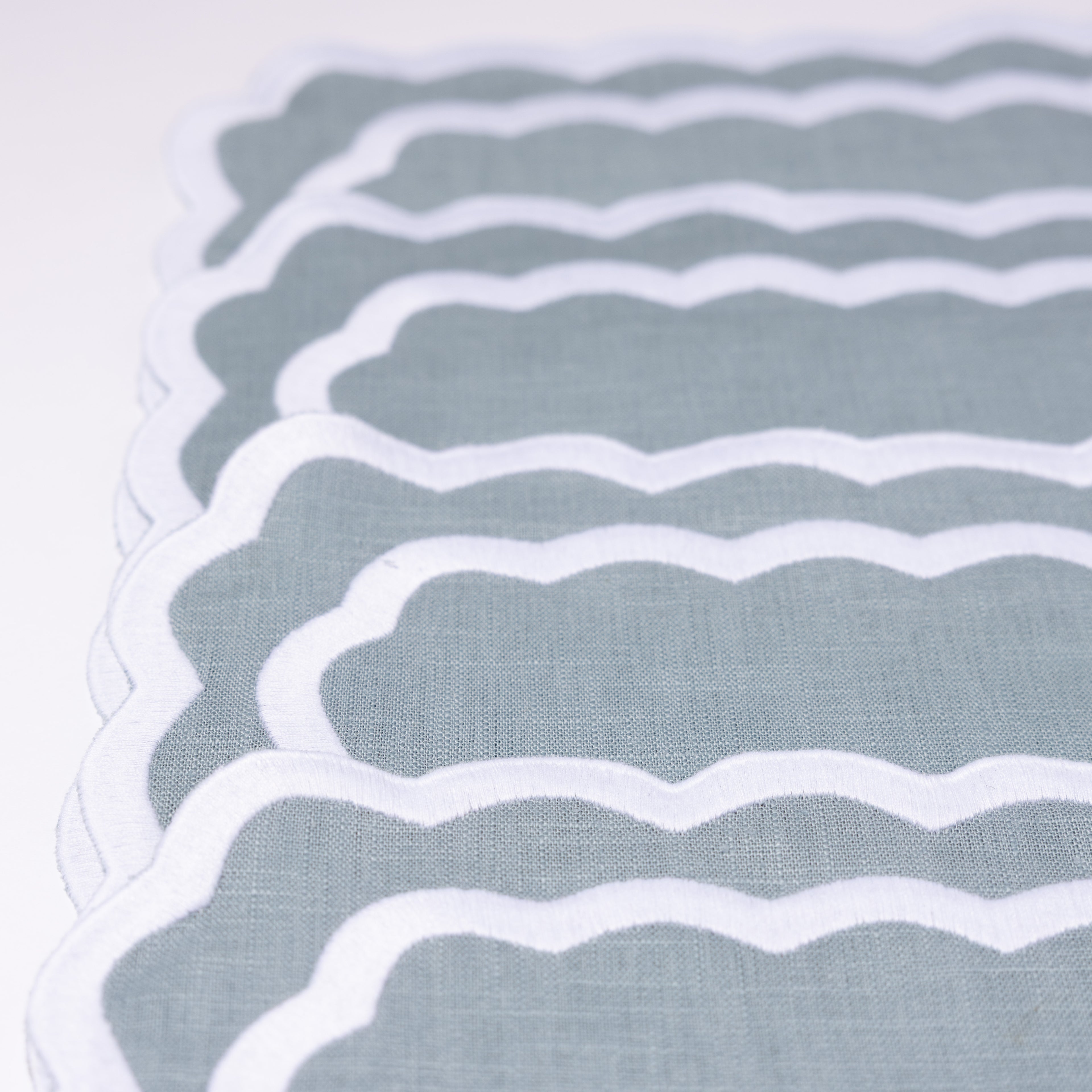 Marigold Stone Blue placemats (set of 4)
