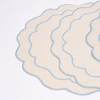 Seafolly Beige with Bluew Placemat (set of 4)