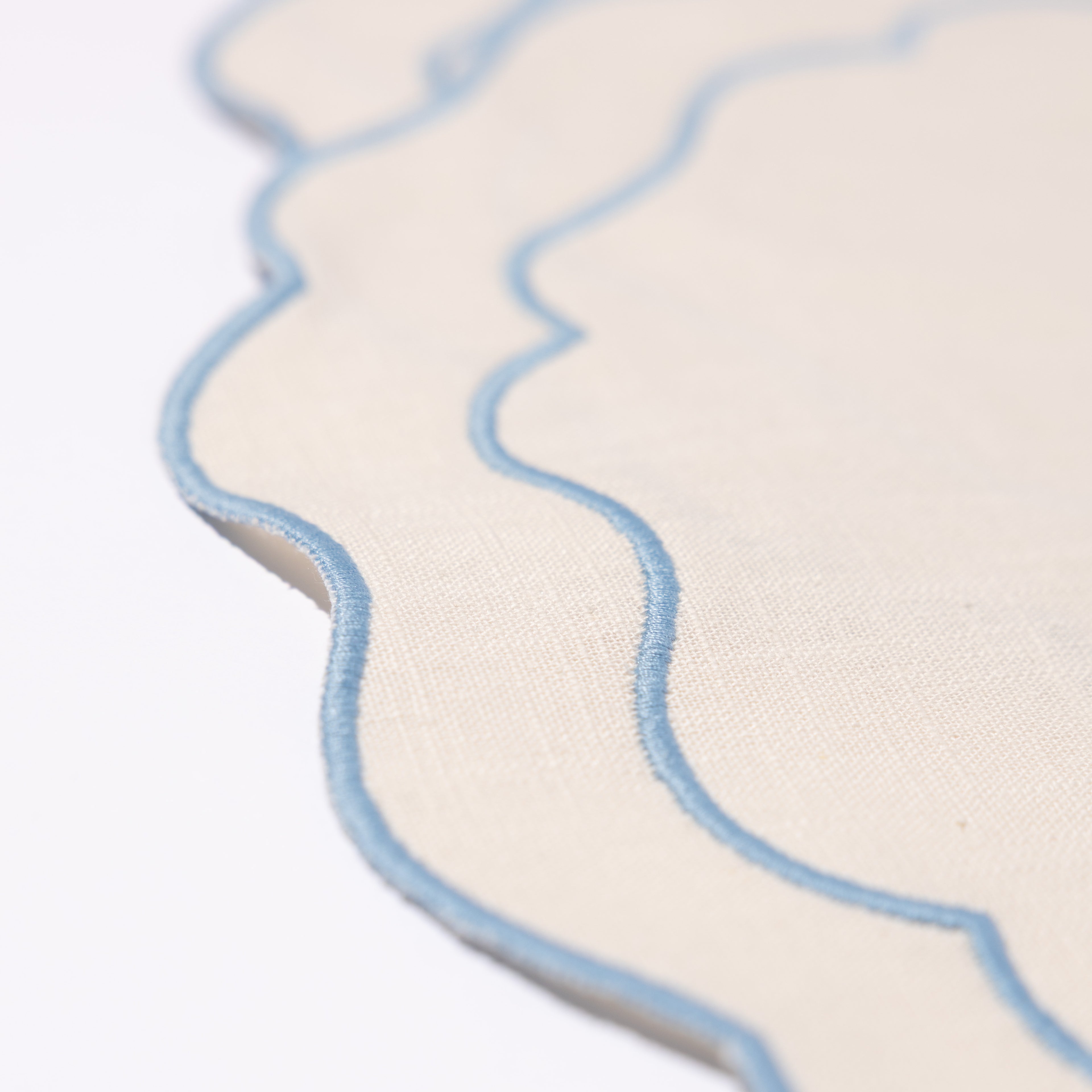 Seafolly Beige with Bluew Placemat (set of 4)
