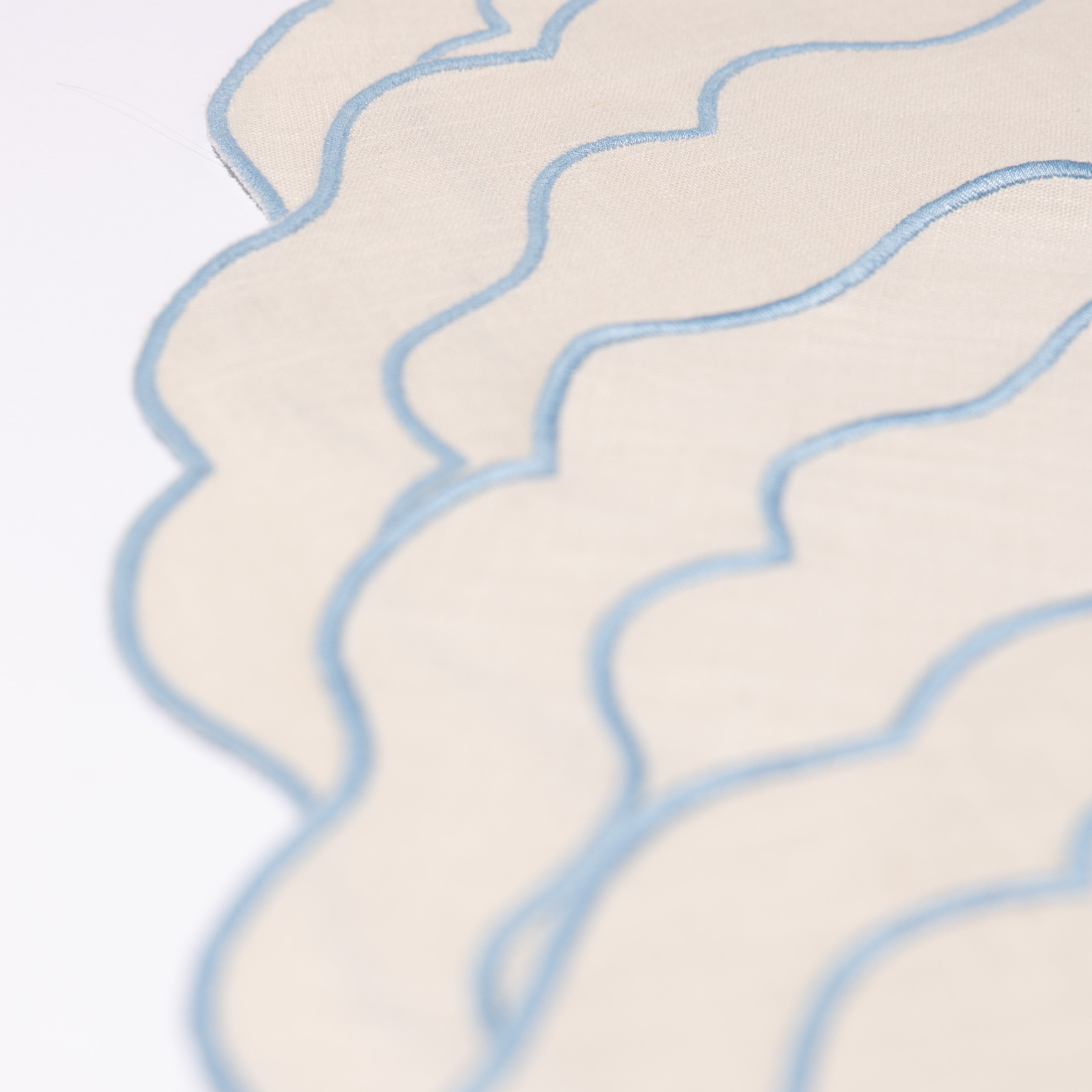Seafolly Beige with Bluew Placemat (set of 4)