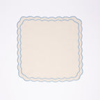 Marigold Blue with white Napkins (set of 4)