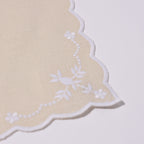 Floral Placemat in Sand (set of 4)