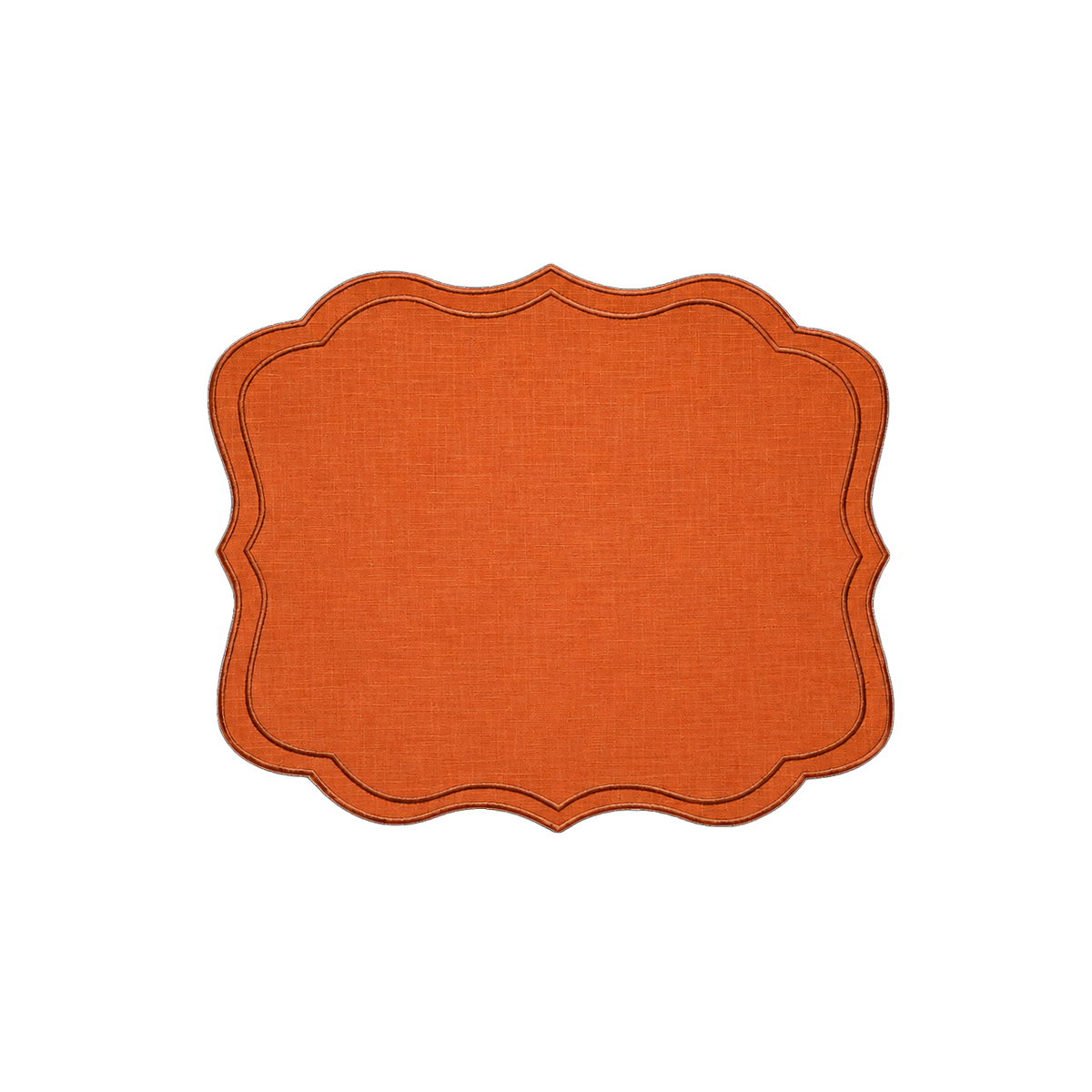 Aurelia Dusty Orange with Amber Placemats (set of 8)