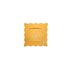 Floral Turkish Yellow with White Napkins (set of 4)