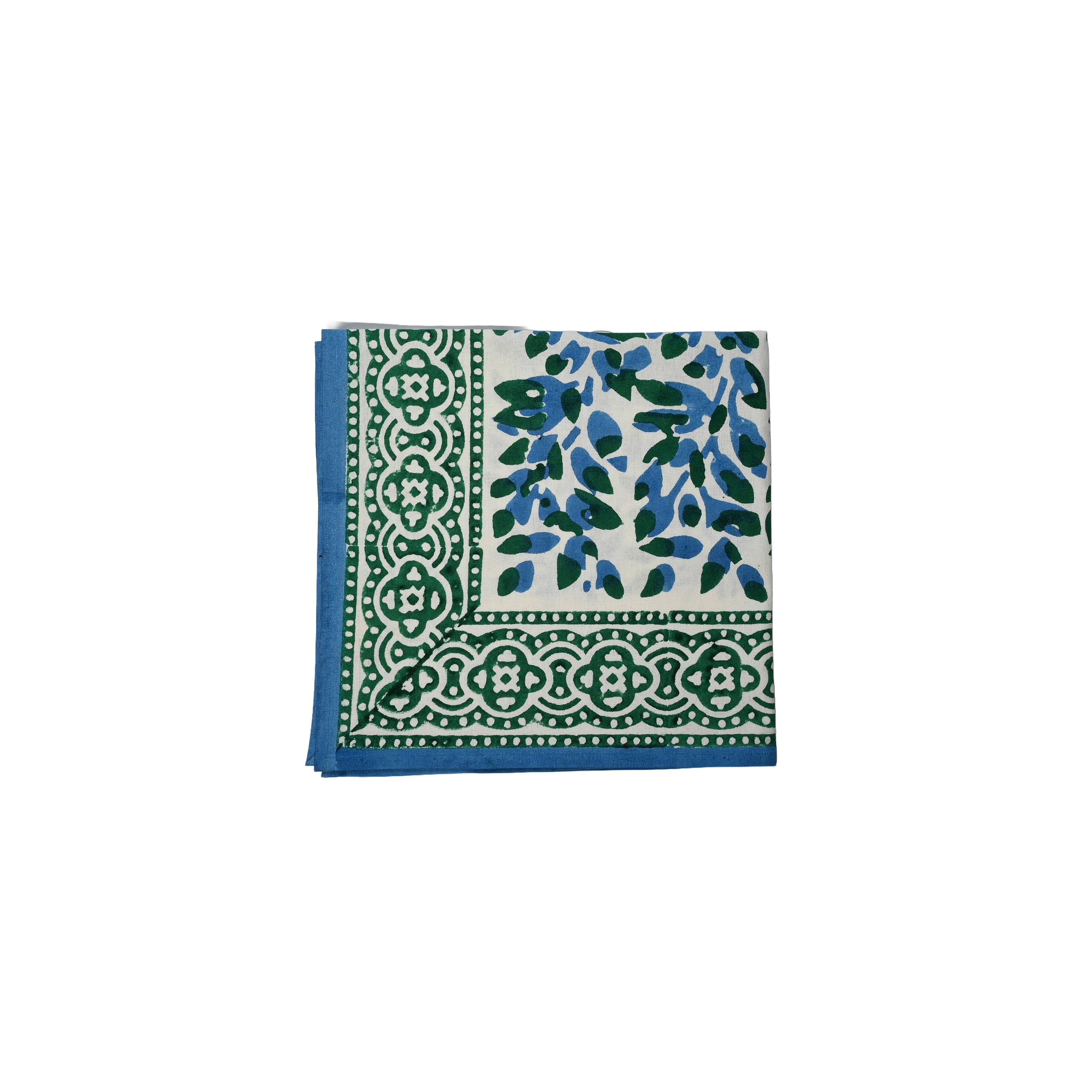 Oliva Sea Green/ Blue Napkins (set of 4)