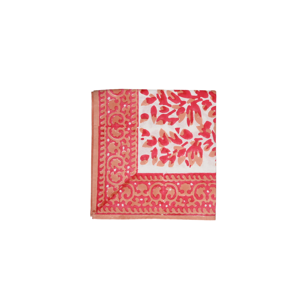 Oliva Peach/ Pink Napkins (set of 4)