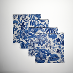 Blue Orient Napkins (set of 4)
