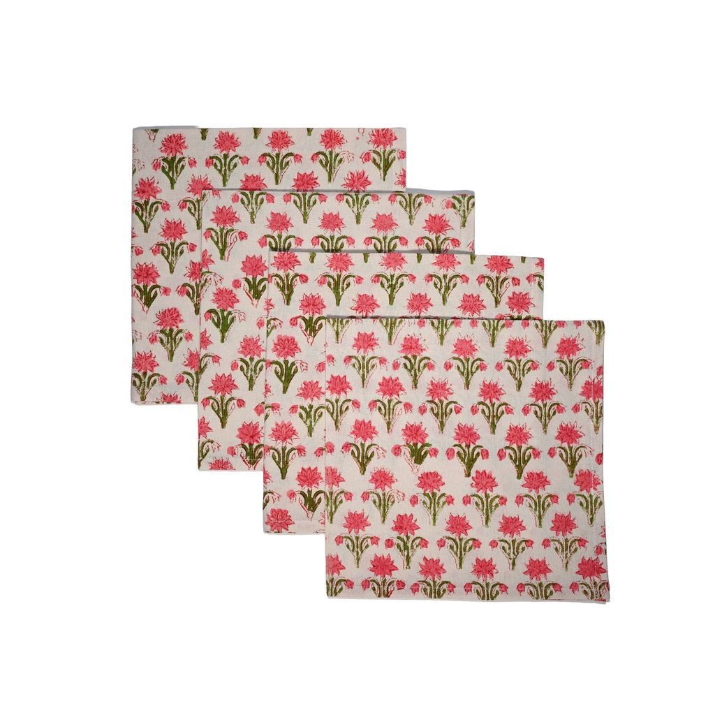 Rose Napkins (set of 4)