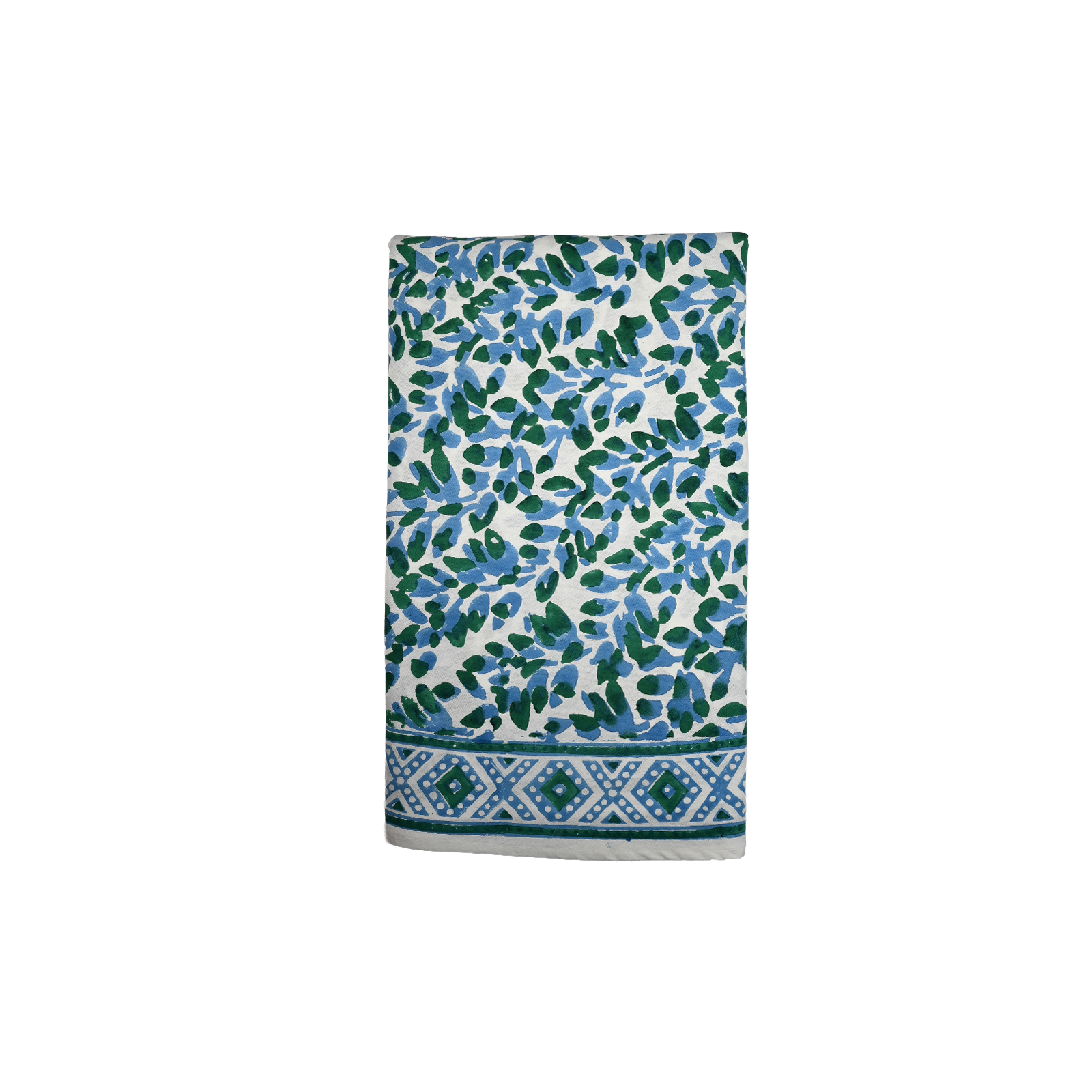 Olivia Sea Green/ Blue Tablecloth