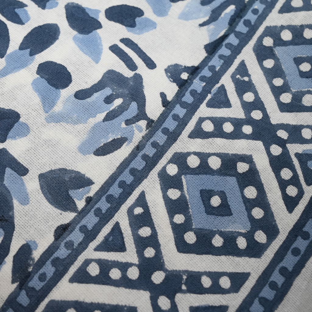 Olivia Pale-Blue Tablecloth