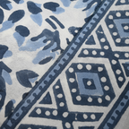 Olivia Pale-Blue Tablecloth