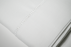 Hemstitch White Tablecloth