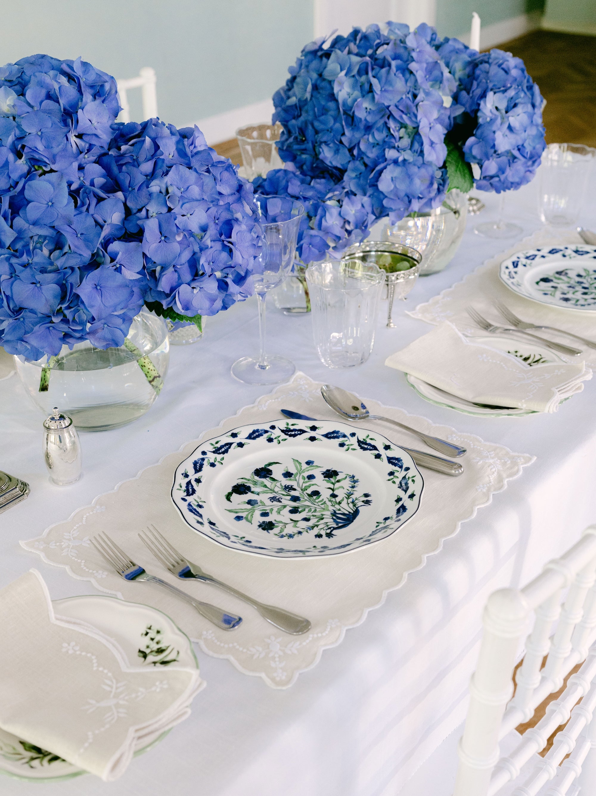 Floral Placemat in Sand (set of 4)