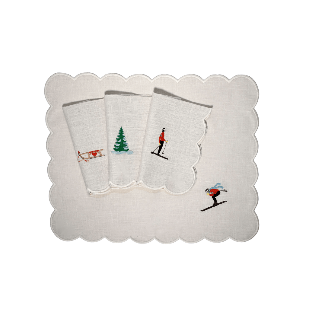 Henriëtte Linens Winter Placemats (set of 4)