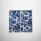 Henriette - Luxury Linens Blue Orient Napkins (set of 4)