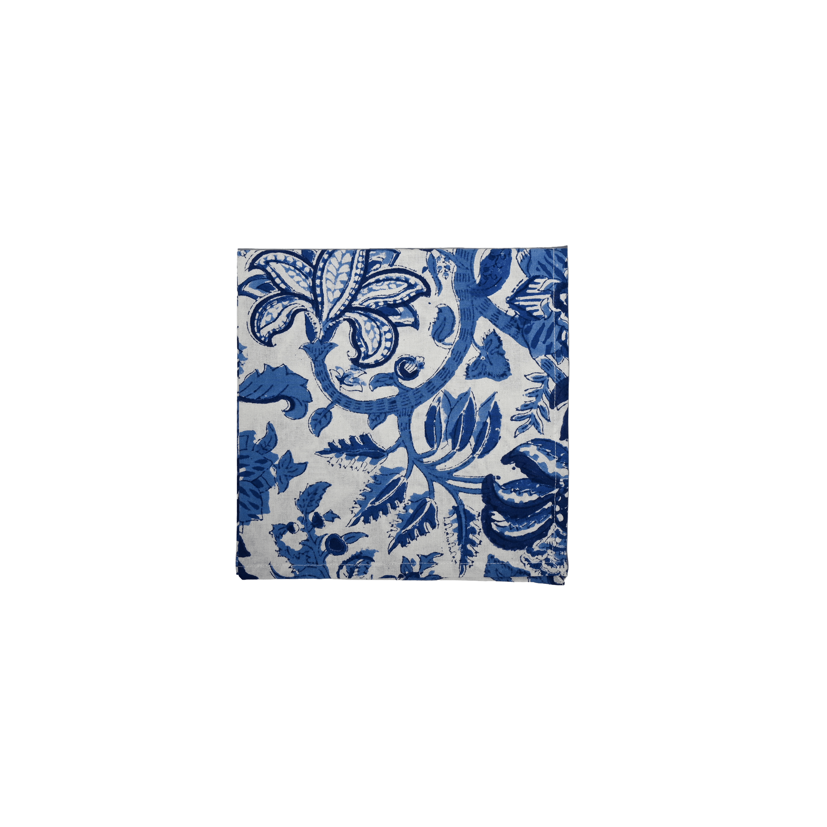 Henriette - Luxury Linens Blue Orient Napkins (set of 4)