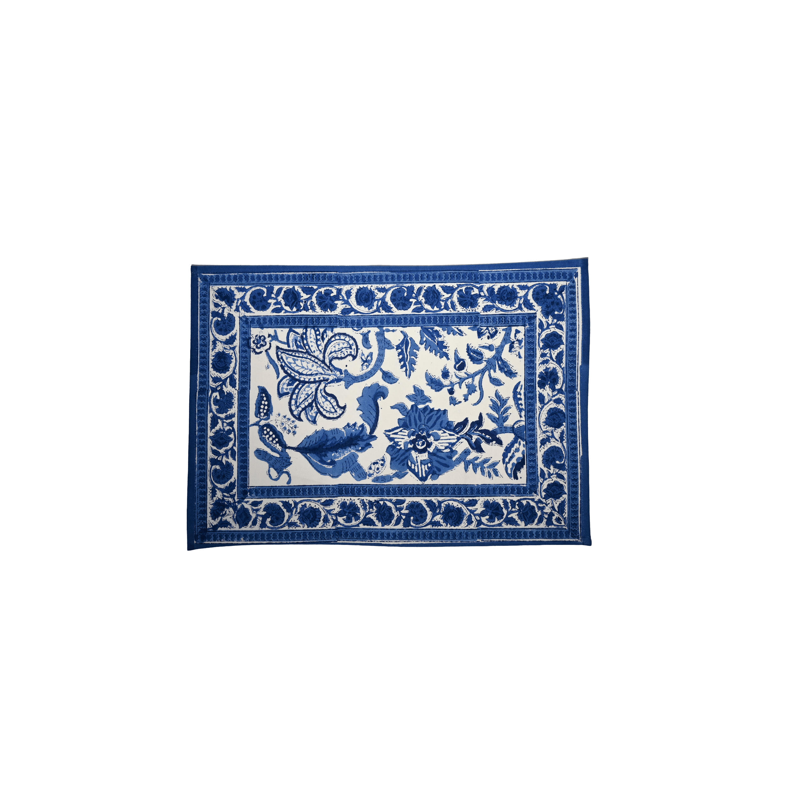 Henriette - Luxury Linens Blue Orient Placemat (set of 4)