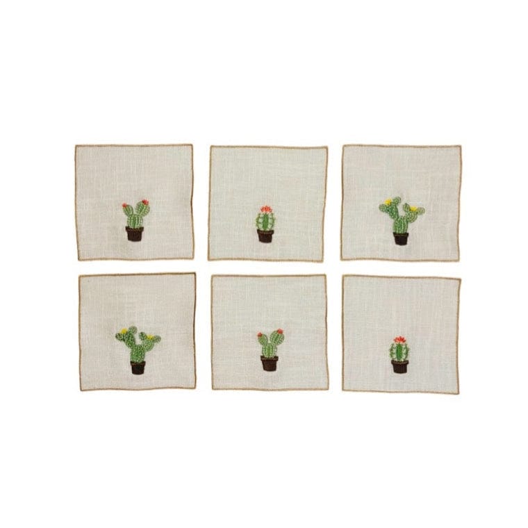 Henriette - Luxury Linens Cocktail Napkins Olga Ashby x Henriëtte Linens Cocktail Napkins (set of 6)