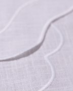 Henriette - Luxury Linens Napkins Bow Classic Napkins White/White (set of 4)