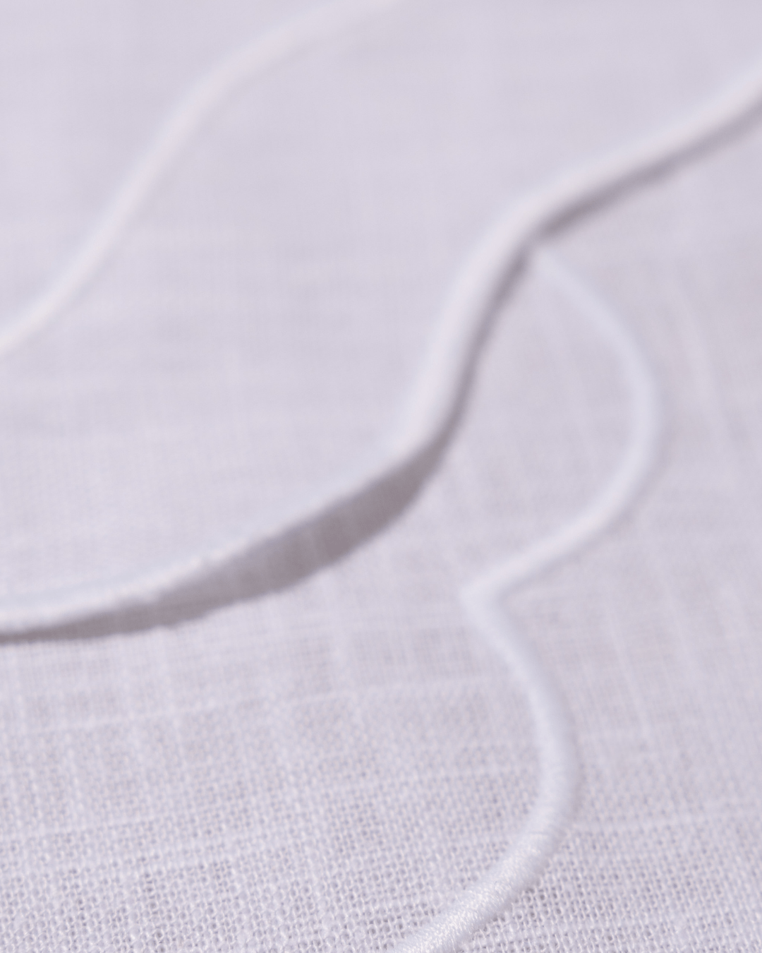 Henriette - Luxury Linens Napkins Bow Classic Napkins White/White (set of 4)