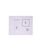 Henriette - Luxury Linens Napkins Double border Monogrammed Full Set