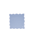 Henriette - Luxury Linens Napkins Floral Napkin in Pale Blue (set of 4)