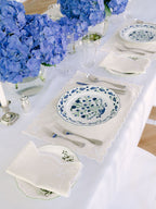 Henriette - Luxury Linens Napkins Floral Sand Napkins (set of 4)
