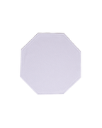 Henriette - Luxury Linens Octagon Placemat White/White (set of 4)
