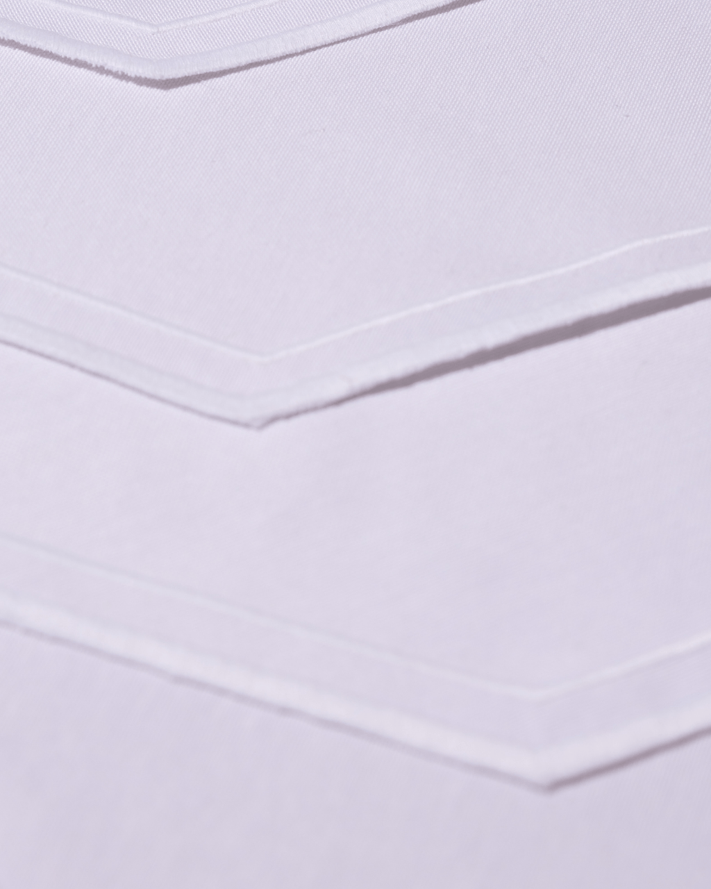 Henriette - Luxury Linens Octagon Placemat White/White (set of 4)