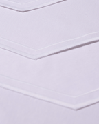 Henriette - Luxury Linens Octagon Placemat White/White (set of 4)