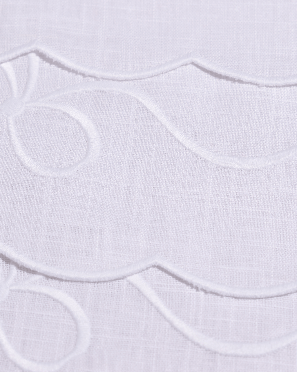 Henriette - Luxury Linens Placemats Bow Classic Placemat White/White (set of 4)