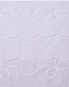 Henriette - Luxury Linens Placemats Bow Classic Placemat White/White (set of 4)
