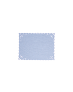 Henriette - Luxury Linens Placemats Floral Placemat in Pale Blue