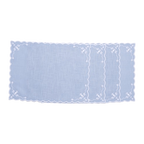 Henriette - Luxury Linens Placemats Floral Placemat in Pale Blue (set of 4)