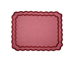 Henriette - Luxury Linens Placemats Marigold Clay Pink Placemats (set of 4)