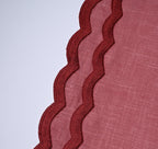 Henriette - Luxury Linens Placemats Marigold Clay Pink Placemats (set of 4)