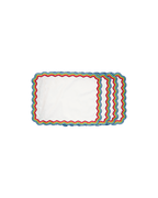 Henriette - Luxury Linens Placemats Marigold MultiColour Placemats