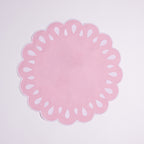 Henriette - Luxury Linens Placemats Pippa baby Pink Placemat  (set of 4)