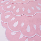 Henriette - Luxury Linens Placemats Pippa baby Pink Placemat  (set of 4)