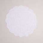 Henriette - Luxury Linens Placemats Seafolly Placemat in White/White (set of 4)