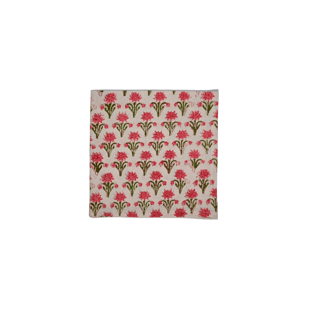 Henriette - Luxury Linens Rose Napkins (set of 4)