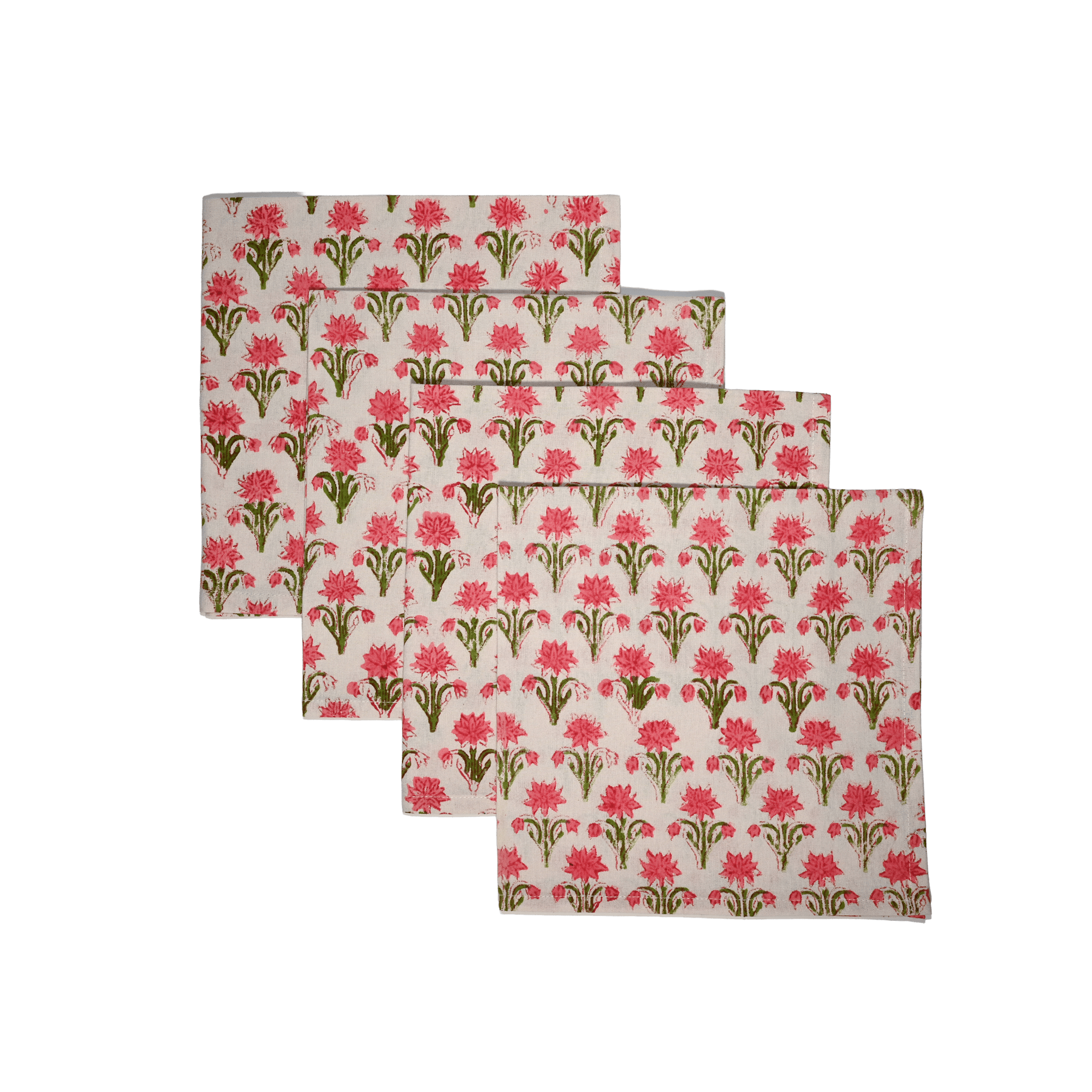 Henriette - Luxury Linens Rose Napkins (set of 4)