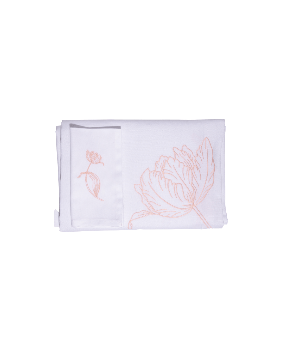 Henriette - Luxury Linens Table Cloth Tulip Tablecloth Nude