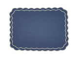 HMA DÉCOR Navy Marigold Slim placemat - set of 4