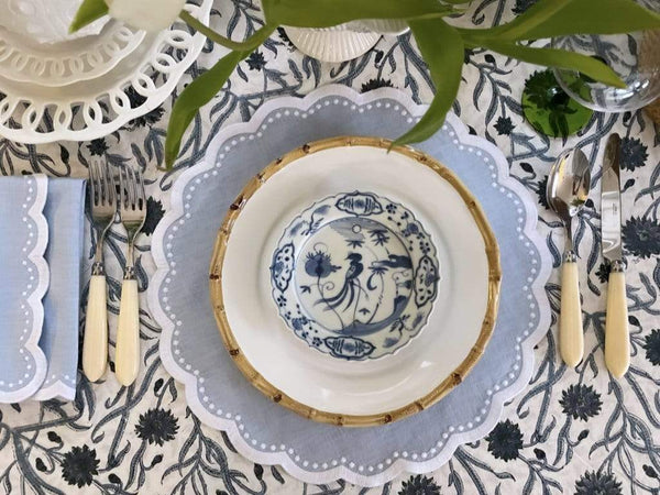 HMA DÉCOR Bluebell placemats (set of 4)