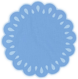 HMA DÉCOR Light Blue Light Blue Pippa placemat