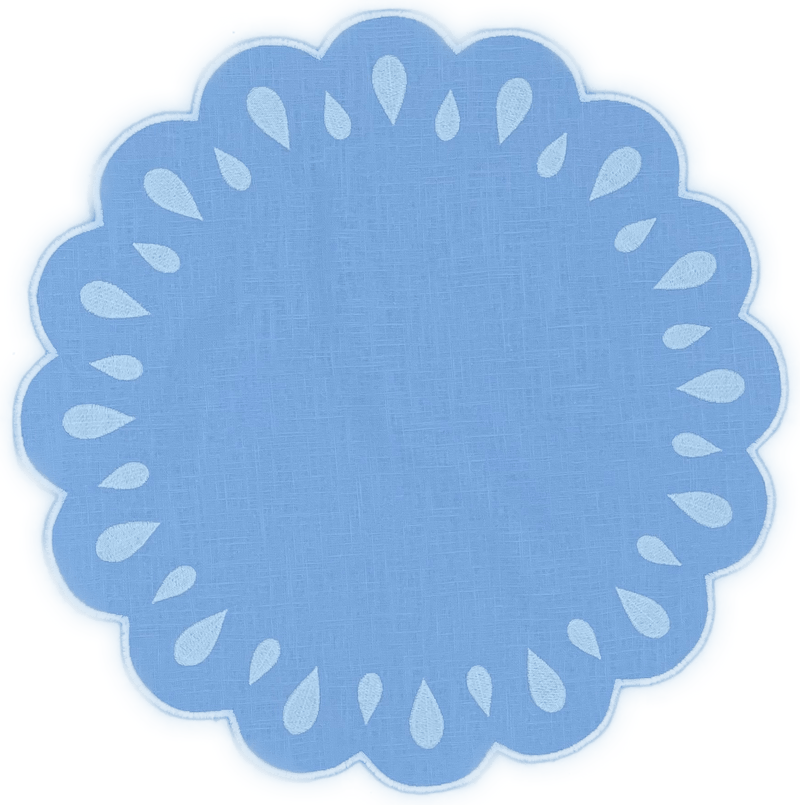 HMA DÉCOR Light Blue Light Blue Pippa placemat