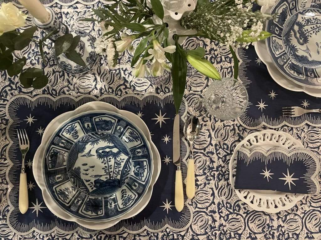 HMA DÉCOR Midnight Star Placemats (set of 4)
